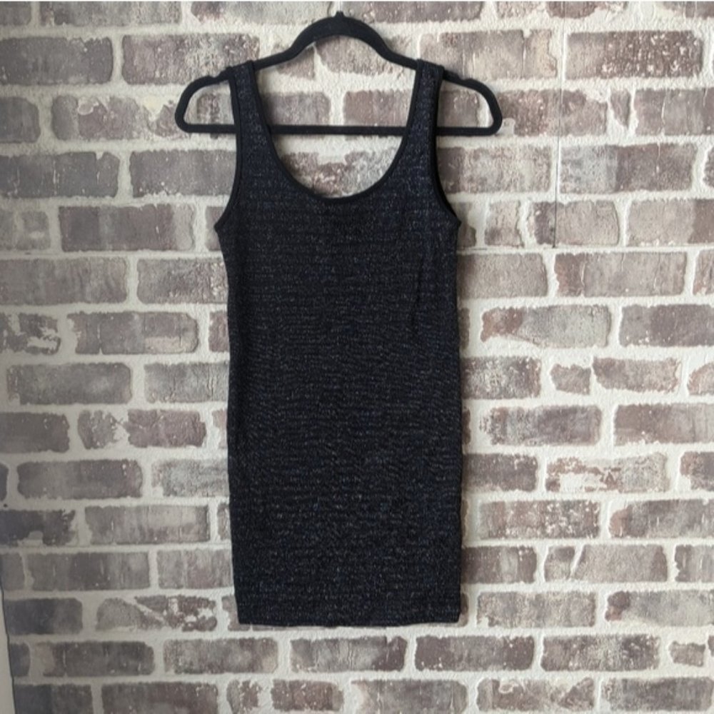 ZARA / MINI BLACK SPARKLY DRESS / SIZE MEDIUM